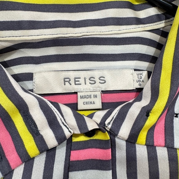 Reiss Multicolor Striped Shirt - Picture 3 of 4